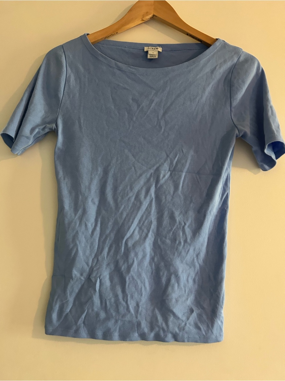 J. Crew Sky Blue Short Sleeve Crewneck Tee